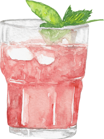 Pomegranate Mojito Drink